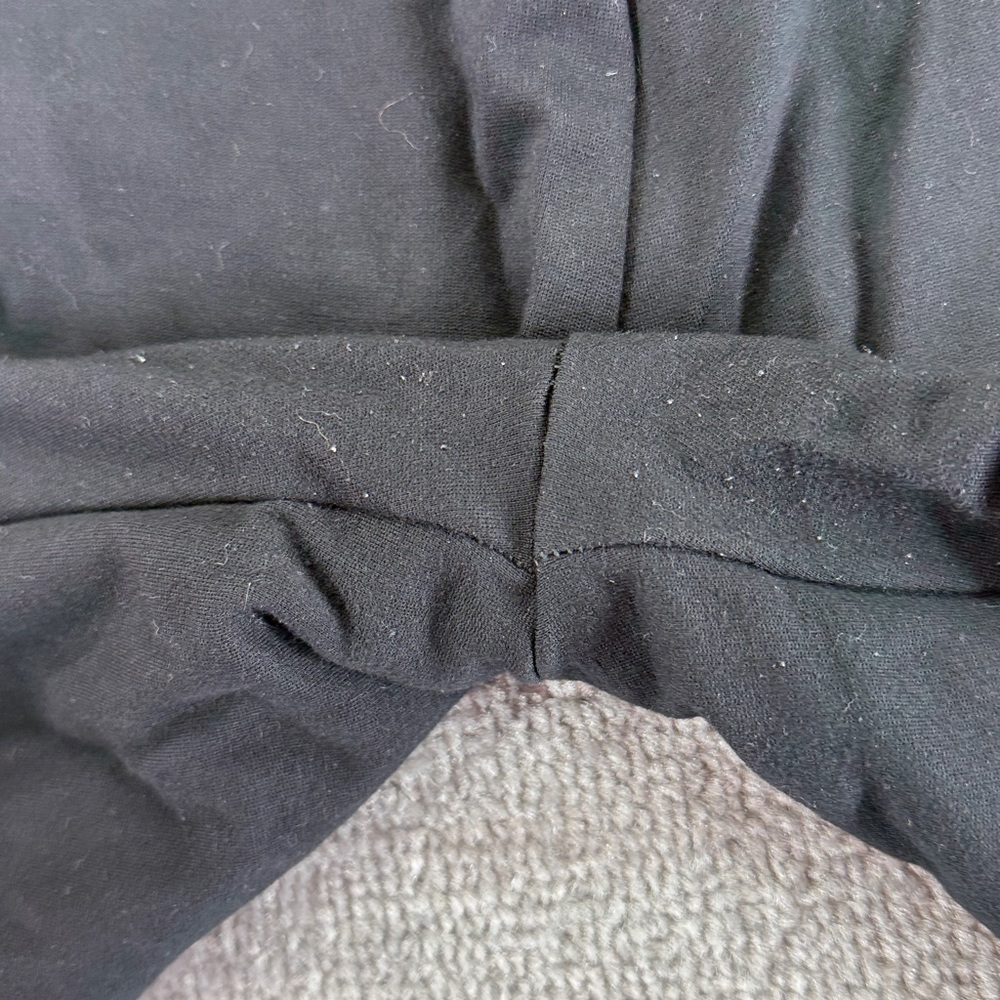 Gloria Vanderbilt Pull On Black Cropped Straight Pants High Rise Womens XXL - Picture 8 of 10